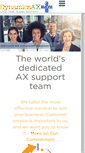 Mobile Screenshot of dynamicsaxhelp.com